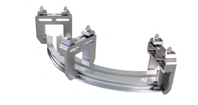 Curva horizontal 90°