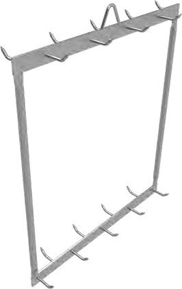 Percha para despieces
